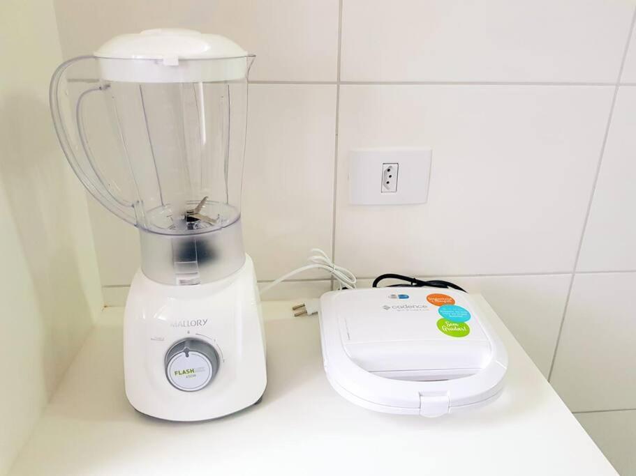 Ap Frente Mar Com Ar-Condicionado E Varanda Gourmet Mongaguá Kültér fotó